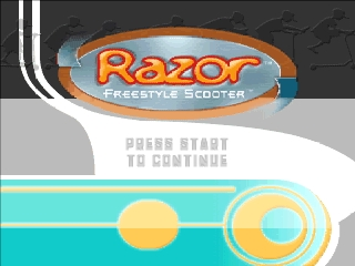 Razor Freestyle Scooter (USA) Title Screen